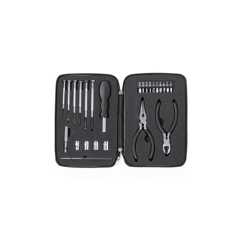 Set Outils Personnalisés Publicitaires Éco-responsables Ambery Matières : aluminium marquage laser ultra précis