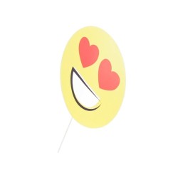 Éventail emoji personnalisé Selfie Pai Pai Emoty marquage laser ultra précis