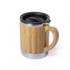 Mug Isotherme Personnalisable Thermique Vanatin Matières : bambou cadeau entreprise pas cher