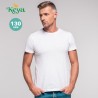 T-Shirt Blanc Personnalisé Confortable 100% Coton Adulte "Keya" MC130 Matières : coton Taille textile : M Couleurs : blanc objet