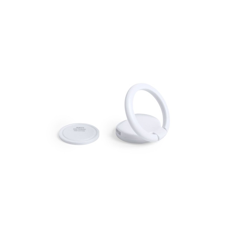 Support Antibactérien Personnalisé pour Smartphone - Sustre Couleurs : blanc goodies publicitaire événementiel