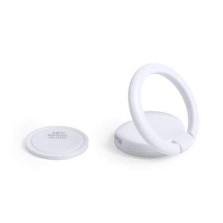 Support Antibactérien Personnalisé pour Smartphone - Sustre Couleurs : blanc goodies publicitaire événementiel