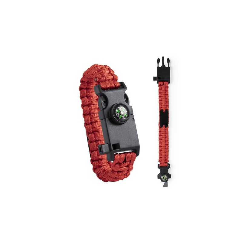 Bracelet multifonction personnalisé idéal pour vos aventures - Kupra Matières : nylon Couleurs : noir cadeau client original