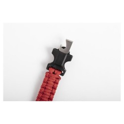 Bracelet multifonction personnalisé idéal pour vos aventures - Kupra Matières : nylon Couleurs : rouge personnalisable avec votr