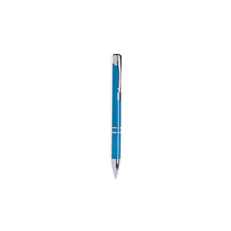 Stylo Éco-responsable Personnalisé de Cadeau d'Entreprise Nukot Matières : ABS Couleurs : bleu marquage laser ultra précis
