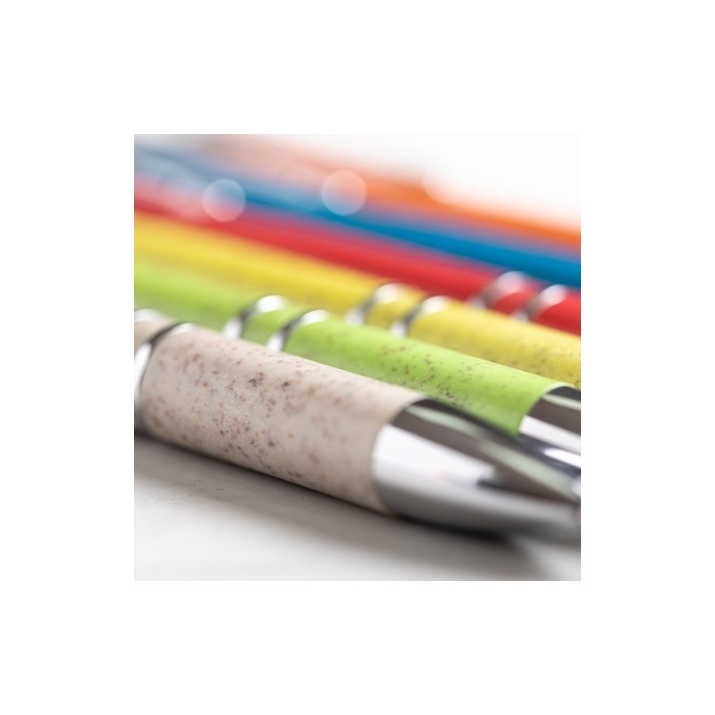 Stylo Éco-responsable Personnalisé de Cadeau d'Entreprise Nukot Matières : ABS Couleurs : bleu objet publicitaire robuste