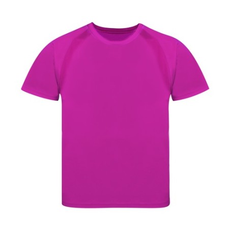 T-Shirt Enfant Personnalisé 100% Polyester Éco-responsable Tecnic Sappor Matières : polyester Taille textile : 4/5 ans Couleurs 