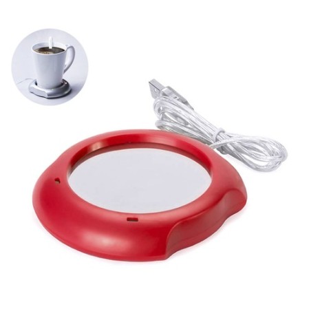 Chauffe-tasses USB personnalisé - Gardez votre boisson chaude pas cher Couleurs : fuchsia livraison express 24h 48h