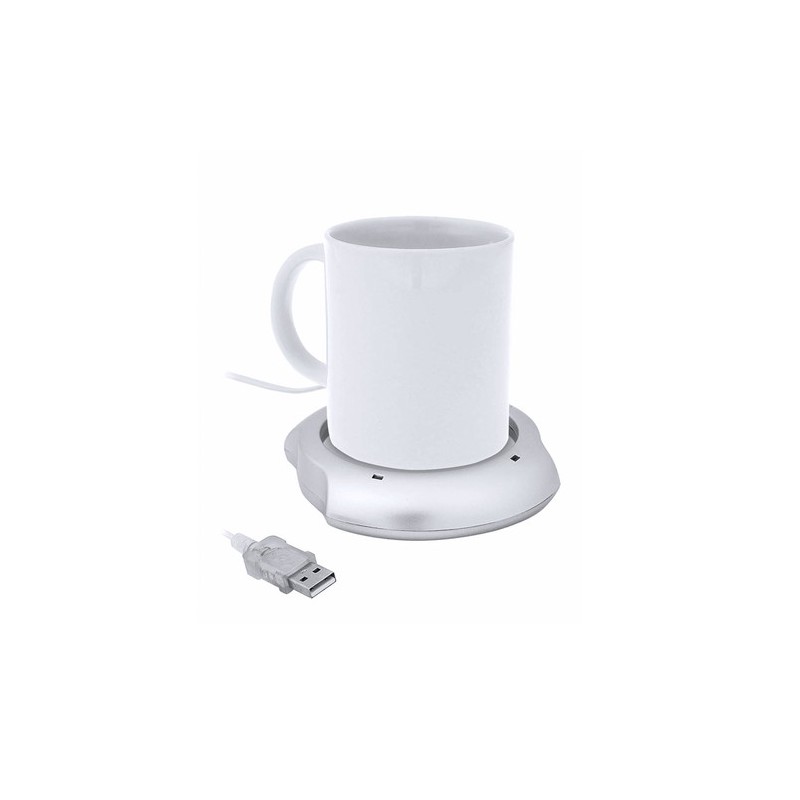 Chauffe-tasses USB personnalisé - Gardez votre boisson chaude pas cher Couleurs : fuchsia accessoire événementiel unique