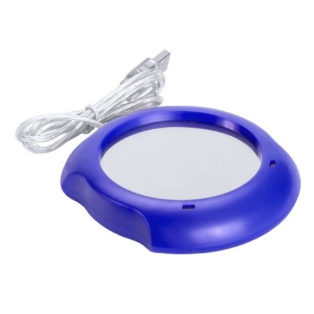 Chauffe-tasses USB personnalisé - Gardez votre boisson chaude pas cher Couleurs : fuchsia objet promo petit budget