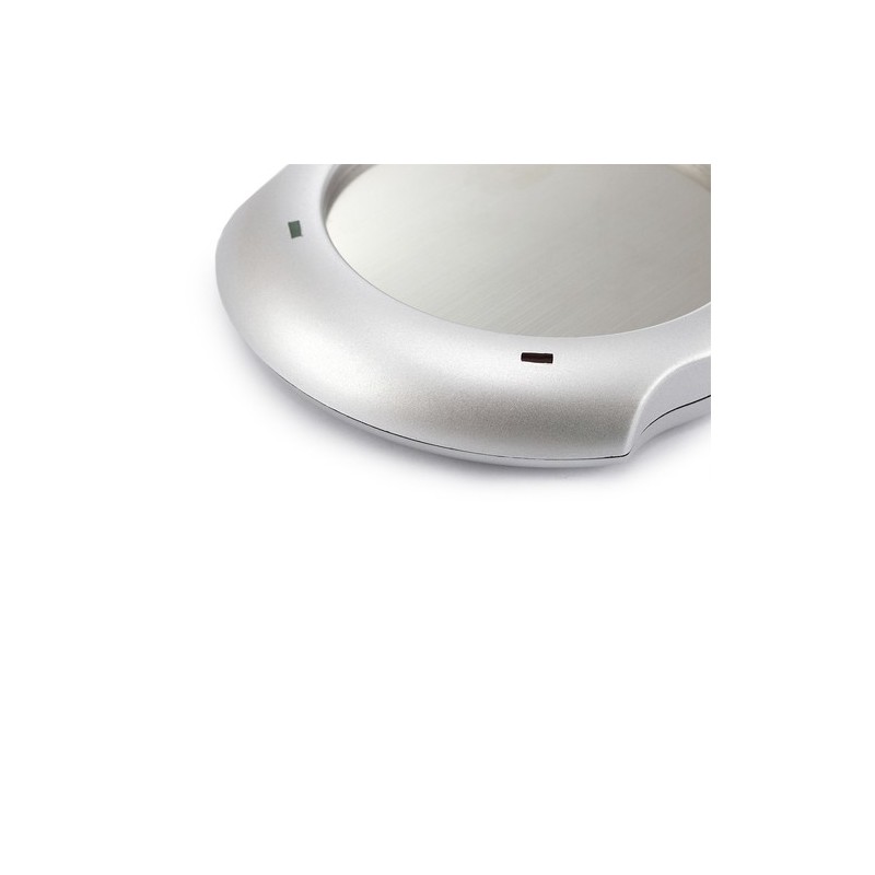 Chauffe-tasses USB personnalisé - Gardez votre boisson chaude pas cher Couleurs : blanc cadeau affaires élégant