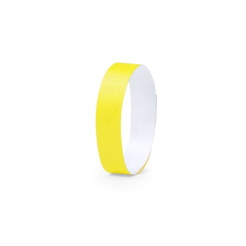 Bracelet Événementiel Personnalisé Objet Publicitaire Ankaran Matières : tyvek Couleurs : rouge marquage couleur éclatante