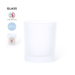 Verre Personnalisé Publicitaire à Sublimation - Loter Matières : verre