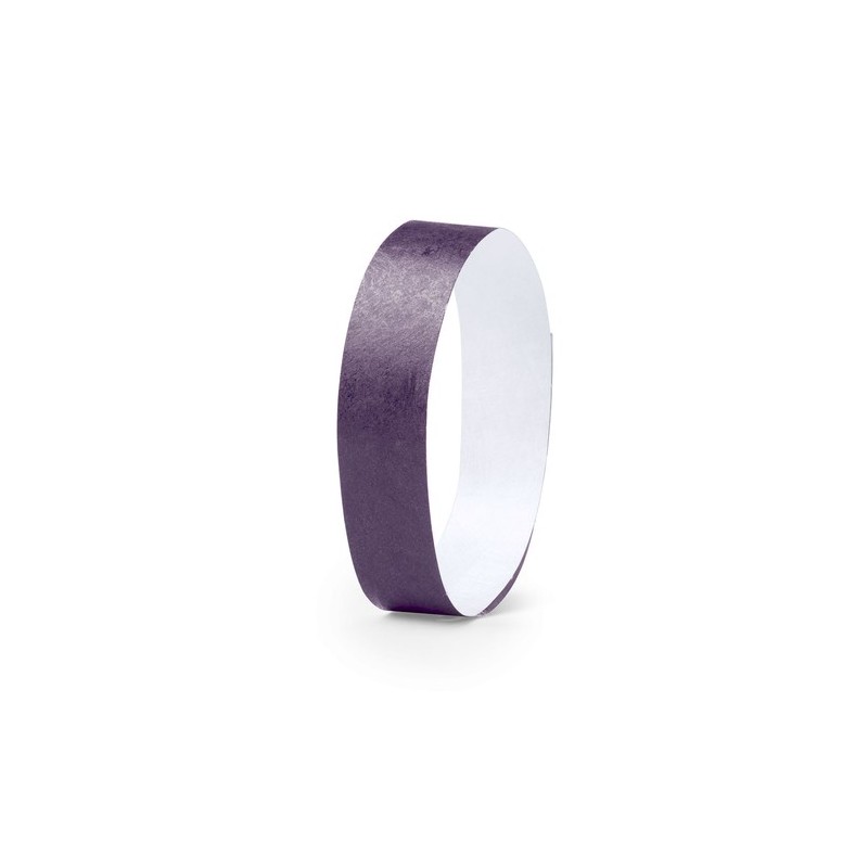 Bracelet Événementiel Personnalisé Objet Publicitaire Ankaran Matières : tyvek Couleurs : noir marquage couleur éclatante