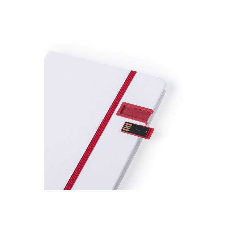Bloc Notes USB Pratique Personnalisé - Boltuk Papeterie pas cher Matières : carton Couleurs : noir objet promotionnel éco-respon