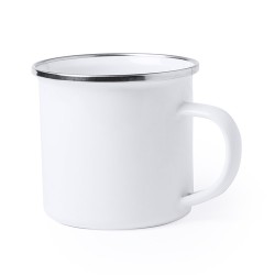 Tasse Personnalisée Sublimation Éco-responsable Neyms Matières : métal Couleurs : blanc