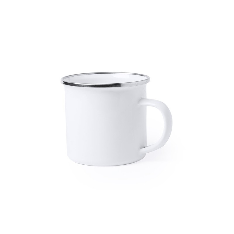 Tasse Personnalisée Sublimation Éco-responsable Neyms Matières : métal Couleurs : blanc