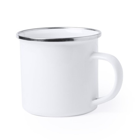 Tasse Personnalisée Sublimation Éco-responsable Neyms Matières : métal Couleurs : blanc