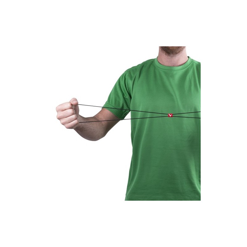 Bande de Résistance Personnalisée Éco-responsable pour Fitness - Mansat pas cher Couleurs : bleu objet promotionnel éco-responsa