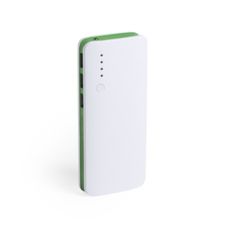 Power Bank Personnalisée 10000 mAh Kaprin pas cher Couleurs : vert