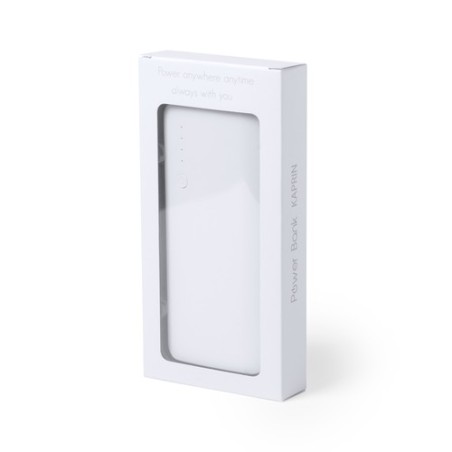 Power Bank Personnalisée 10000 mAh Kaprin pas cher Couleurs : vert objet promo petit budget