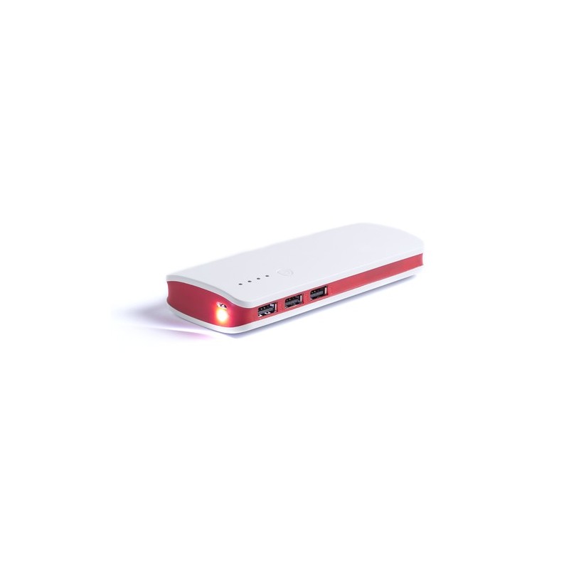 Power Bank Personnalisée 10000 mAh Kaprin pas cher Couleurs : blanc goodies entreprise design