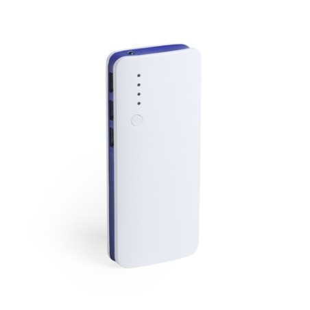 Power Bank Personnalisée 10000 mAh Kaprin pas cher Couleurs : blanc objet promotionnel éco-responsable