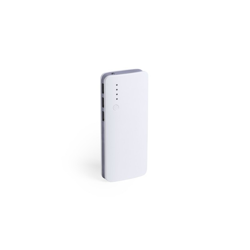 Power Bank Personnalisée 10000 mAh Kaprin pas cher Couleurs : gris goodies publicitaire événementiel