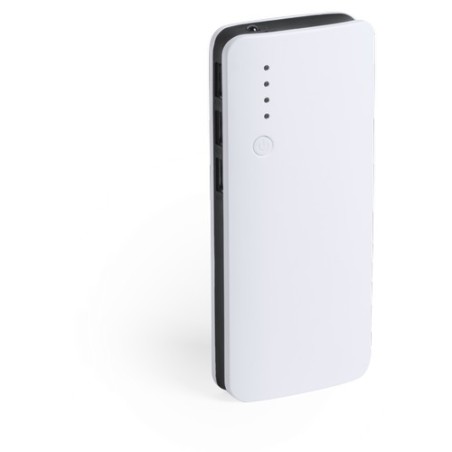 Power Bank Personnalisée 10000 mAh Kaprin pas cher Couleurs : noir marquage laser ultra précis