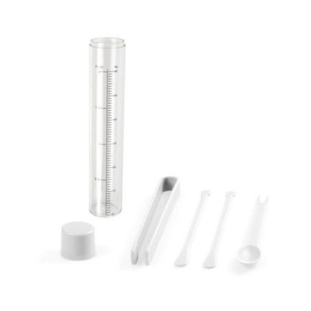 Set Cocktail Personnalisable Éco-responsable Kaipir Matières : polystyrène (PS) Couleurs : blanc personnalisable avec votre logo