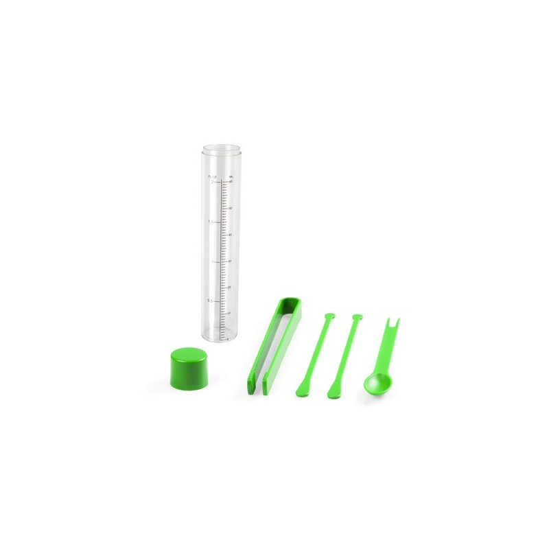 Set Cocktail Personnalisable Éco-responsable Kaipir Matières : polystyrène (PS) Couleurs : blanc marquage couleur éclatante