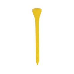 Tee Golf Personnalisé Économique - Hydor, Idéal pour les Passionnés Matières : bois Couleurs : jaune