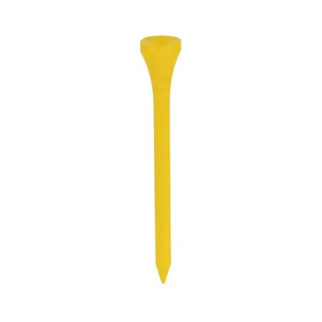 Tee Golf Personnalisé Économique - Hydor, Idéal pour les Passionnés Matières : bois Couleurs : jaune