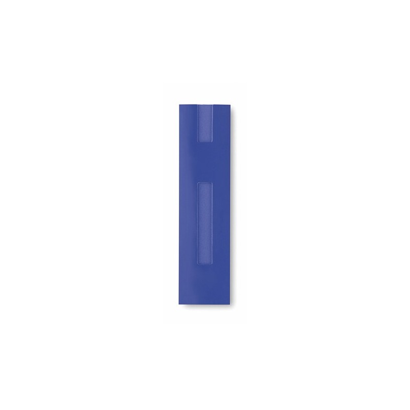 Étui Stylo Élégant et Fonctionnel Personnalisé Menit Matières : carton Couleurs : bleu cadeau entreprise pas cher