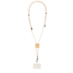 Lanyard Éco-responsable Personnalisé pas cher - Support Reuter Matières : bambou