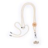 Lanyard Éco-responsable Personnalisé pas cher - Support Reuter Matières : bambou impression haute définition
