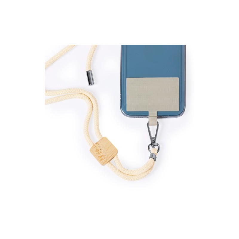 Lanyard Éco-responsable Personnalisé pas cher - Support Reuter Matières : bambou personnalisation rapide en France