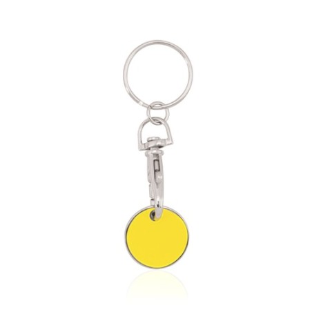 Porte-Clés Monnaie Personnalisé Idéal pour Offrir - Euromarket Matières : métal Couleurs : bleu impression haute définition