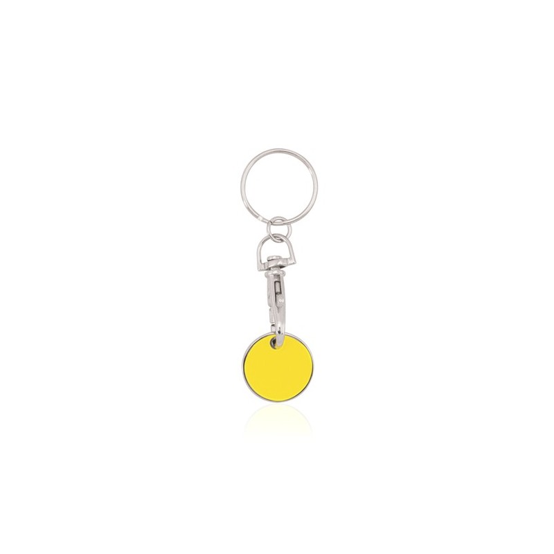 Porte-Clés Monnaie Personnalisé Idéal pour Offrir - Euromarket Matières : métal Couleurs : fuchsia livraison express 24h 48h