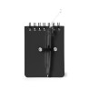 Carnet Mini Publicitaire Personnalisé Duxo Matières : polypropylène (PP) Couleurs : blanc cadeau client original
