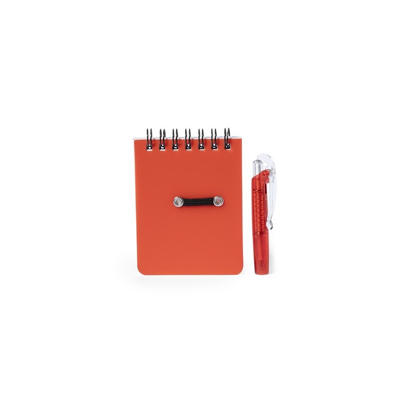 Carnet Mini Publicitaire Personnalisé Duxo Matières : polypropylène (PP) Couleurs : bleu personnalisation sur mesure