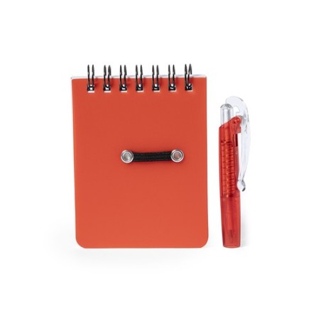 Carnet Mini Publicitaire Personnalisé Duxo Matières : polypropylène (PP) Couleurs : bleu personnalisation sur mesure