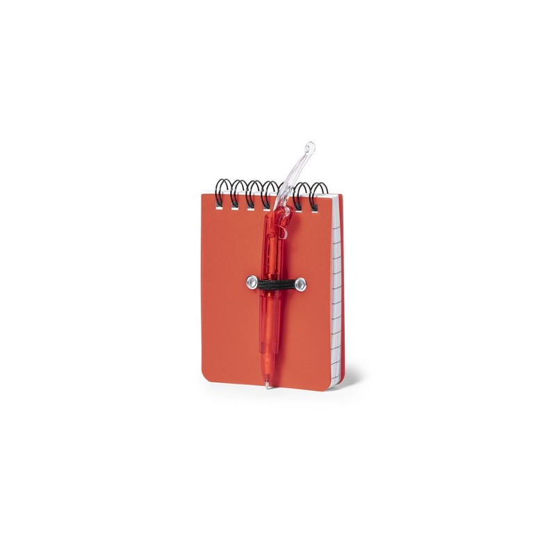 Carnet Mini Publicitaire Personnalisé Duxo Matières : polypropylène (PP) Couleurs : bleu livraison express 24h 48h