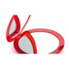 Miroir Pliable Personnalisé Beauté et Bien-être Unique - Naza Couleurs : rouge cadeau client original