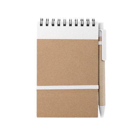 Bloc Notes Éco-responsable Personnalisé - Ecocard Matières : carton recyclé Couleurs : vert livraison express 24h 48h
