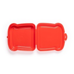 Gamelle Sandwich Éco-responsable Pratique Personnalisée - Noix Matières : polypropylène (PP) Couleurs : jaune objet promotionnel
