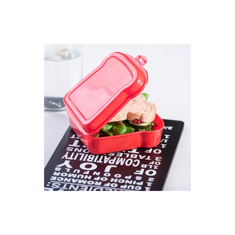 Gamelle Sandwich Éco-responsable Pratique Personnalisée - Noix Matières : polypropylène (PP) Couleurs : blanc cadeau client orig