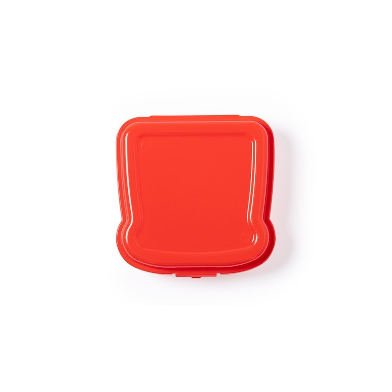 Gamelle Sandwich Éco-responsable Pratique Personnalisée - Noix Matières : polypropylène (PP) Couleurs : blanc objet promo petit 