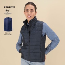 Gilet personnalisé femme pas cher - Cashel Matières : polyester Taille textile : XL Couleurs : bleu marine 2