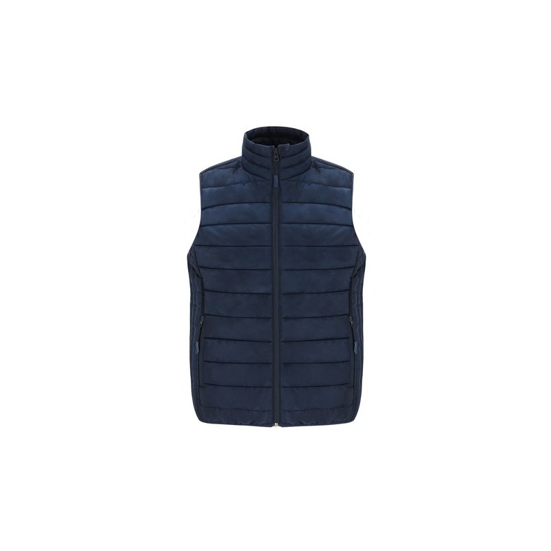 Gilet personnalisé femme pas cher - Cashel Matières : polyester Taille textile : L Couleurs : bleu marine marquage laser ultra p